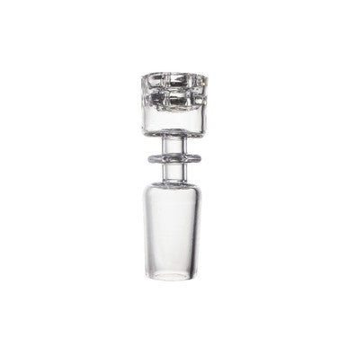 Domeless Diamond Knot Quartz Nail 19mm Male - High Moon Haven