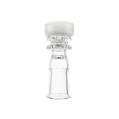 Domeless Full Quartz Nail w/ Replaceable Dish 14mm Female - High Moon Haven