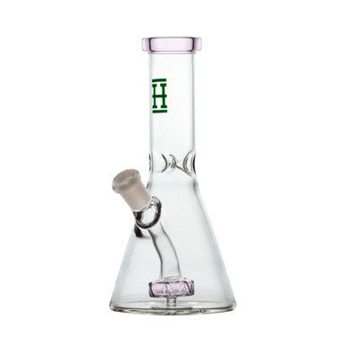 HemperTech 7" Beaker with Ice Pinch & Disc Perc - High Moon Haven