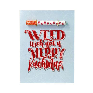 KushKards One - Hitter Card - Weed Wish You a Merry Kushmas - High Moon Haven