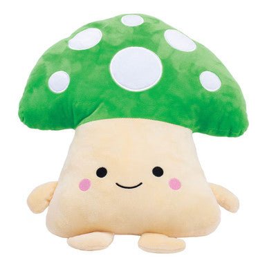 Mushroom Plush Buddy - 16" / Green - High Moon Haven