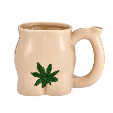 Premium Roast & Toast Ceramic Mug with Pipe - Butt - High Moon Haven