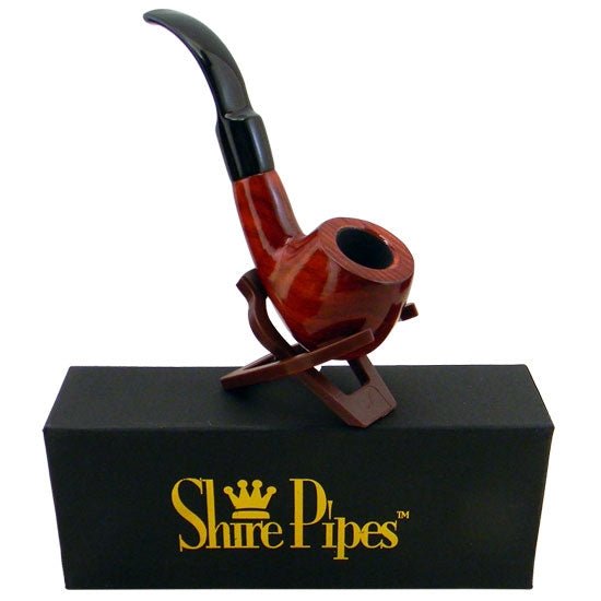 5" Bent Apple Rosewood Shire Pipe - High Moon Haven