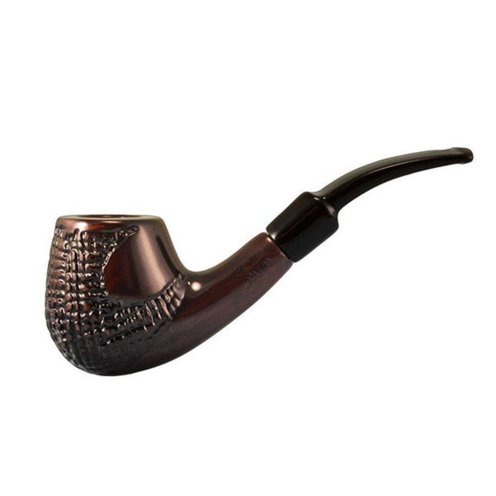 5.5" Engraved Brandy Rosewood Shire Pipe - High Moon Haven