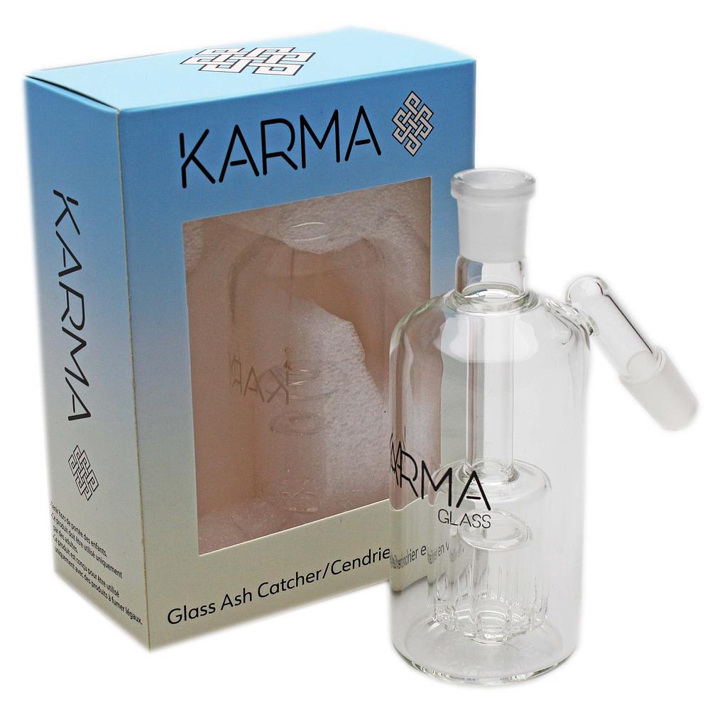 Ash Catcher Karma Glass Internal Circ 14mm 45 Degree - High Moon Haven