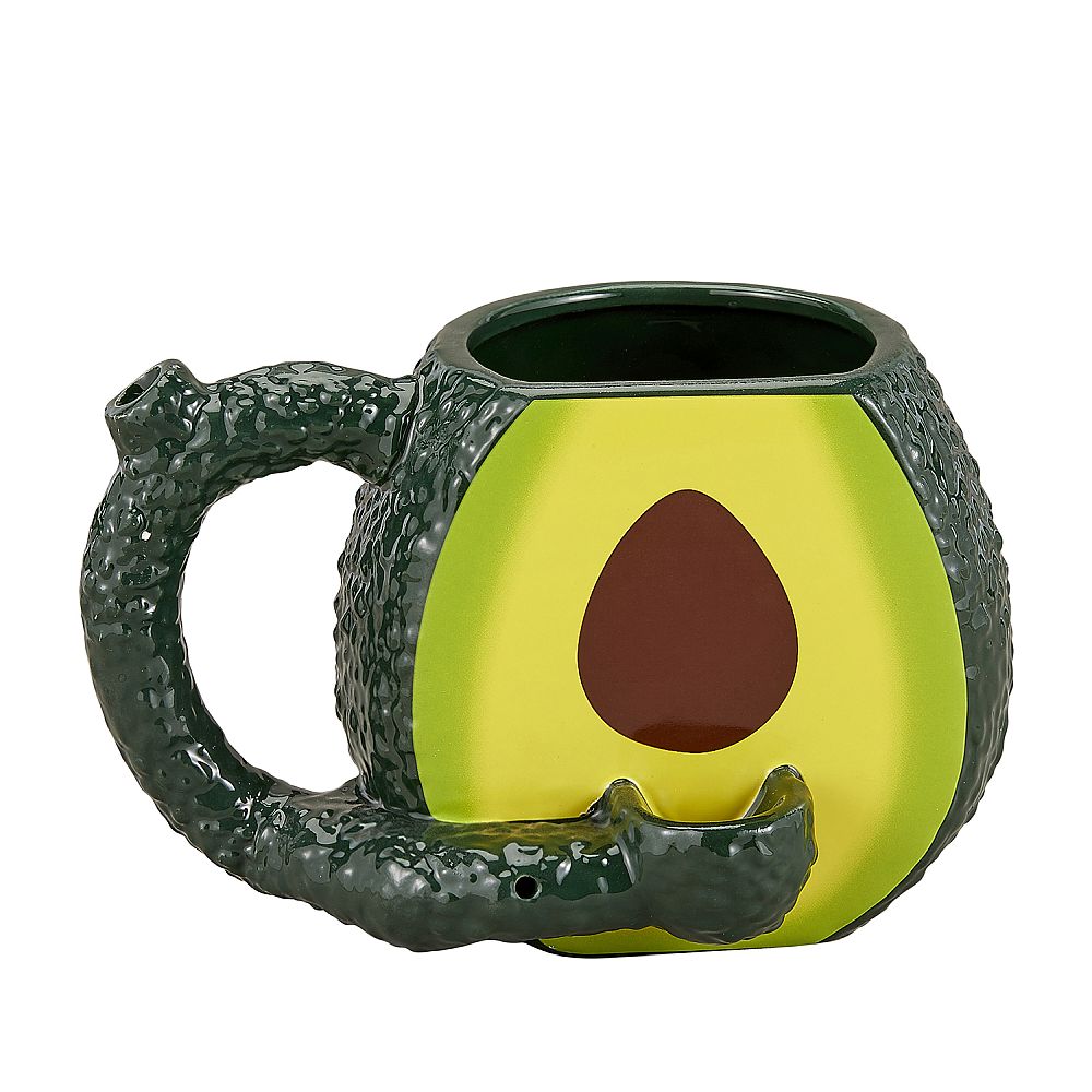 Avocado Shaped Ceramic Mug Pipe - High Moon Haven