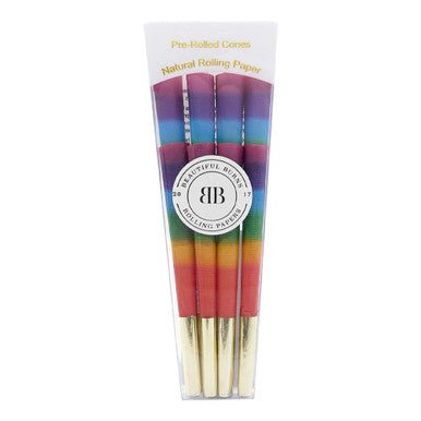 Beautiful Burns - Pre - Rolled Designer Cones - Over the Rainbow - High Moon Haven