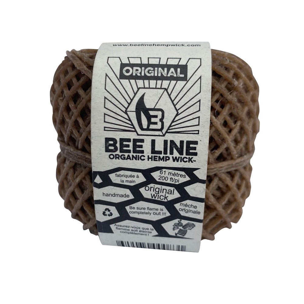 Bee Line Hemp Wick Spool - High Moon Haven