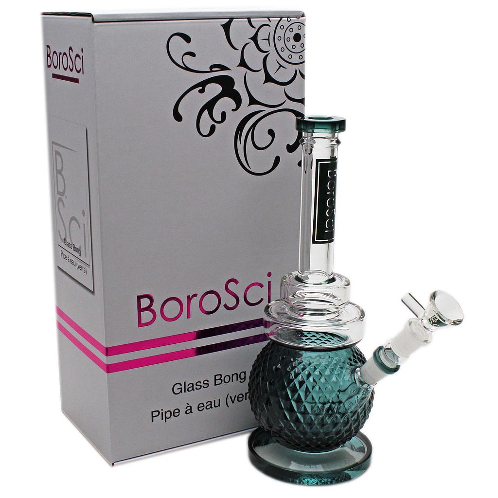 BoroSci 11" Crystal Ball Base Bong - High Moon Haven