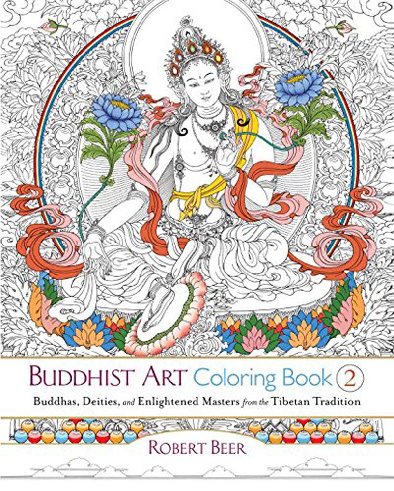 BUDDHIST ART COLORING BOOK 2 - High Moon Haven