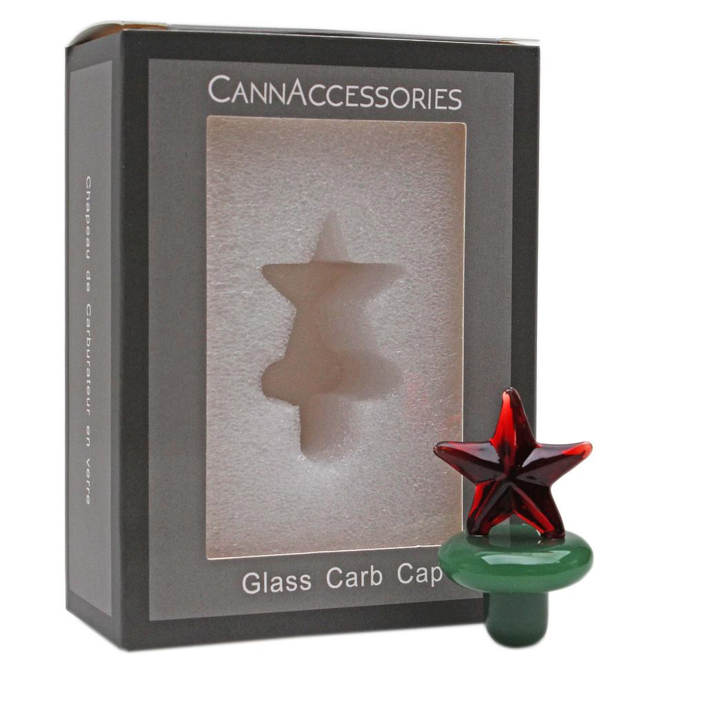 CannAccessories Glass Star Carb Cap - High Moon Haven