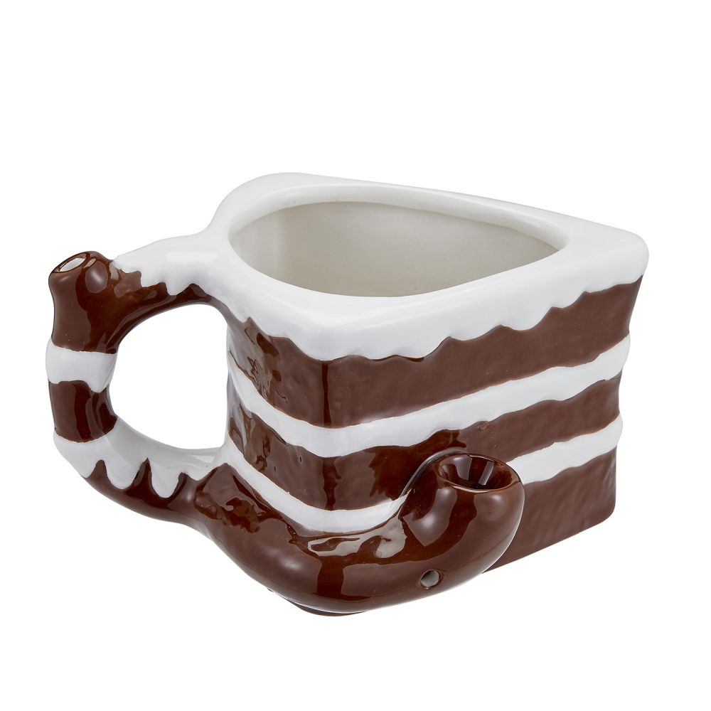 Ceramic Cake Mug Pipe - High Moon Haven