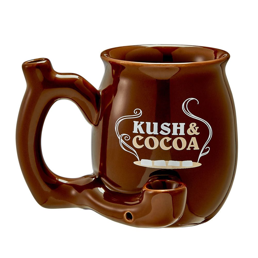 Ceramic Kush and Cocoa Mug Pipe - High Moon Haven