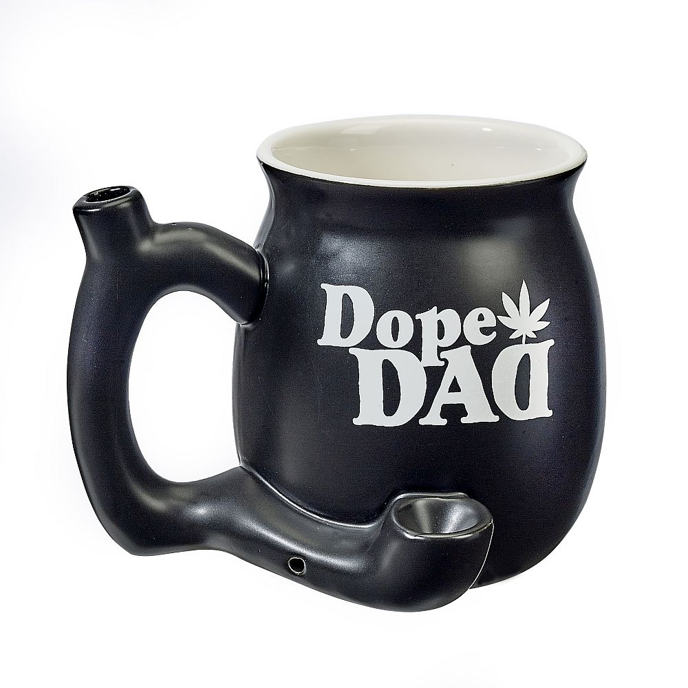 Ceramic Mug Pipe Dope Dad - High Moon Haven