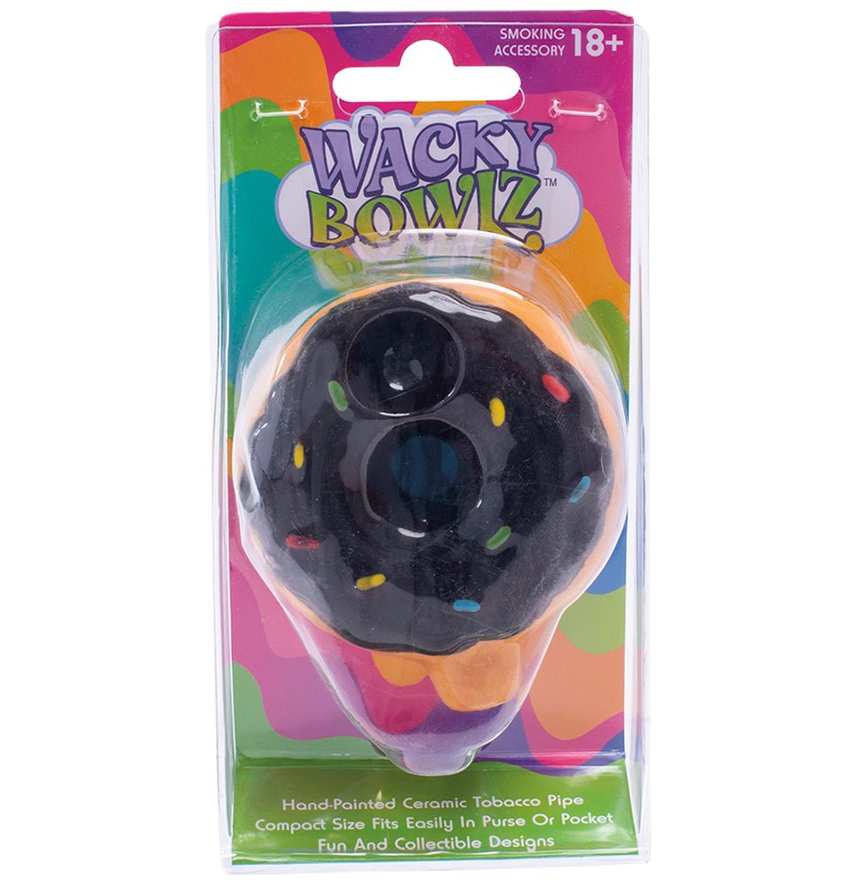 Ceramic Pipe Wacky Bowlz Donut 3.25" - High Moon Haven