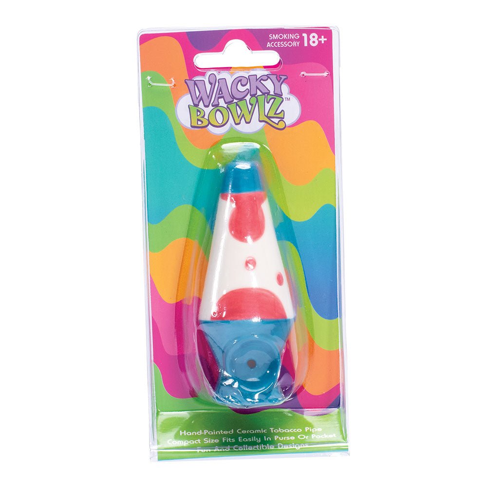 Ceramic Pipe Wacky Bowlz Lava Lamp 3.75" - High Moon Haven