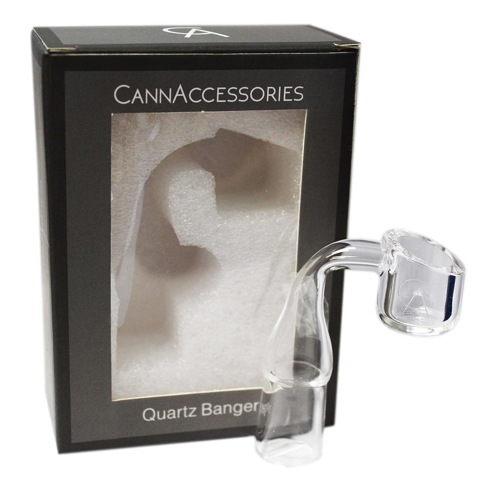 Glass Concentrate Accessory Cannacessories Quartz Banger 5MIL 10mm Female 90 Degree - High Moon Haven