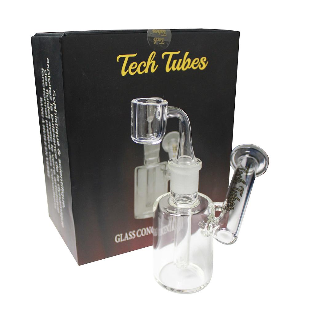 Glass Concentrate Rig Tech Tubes 2.5" Cylinder Sidecar - High Moon Haven