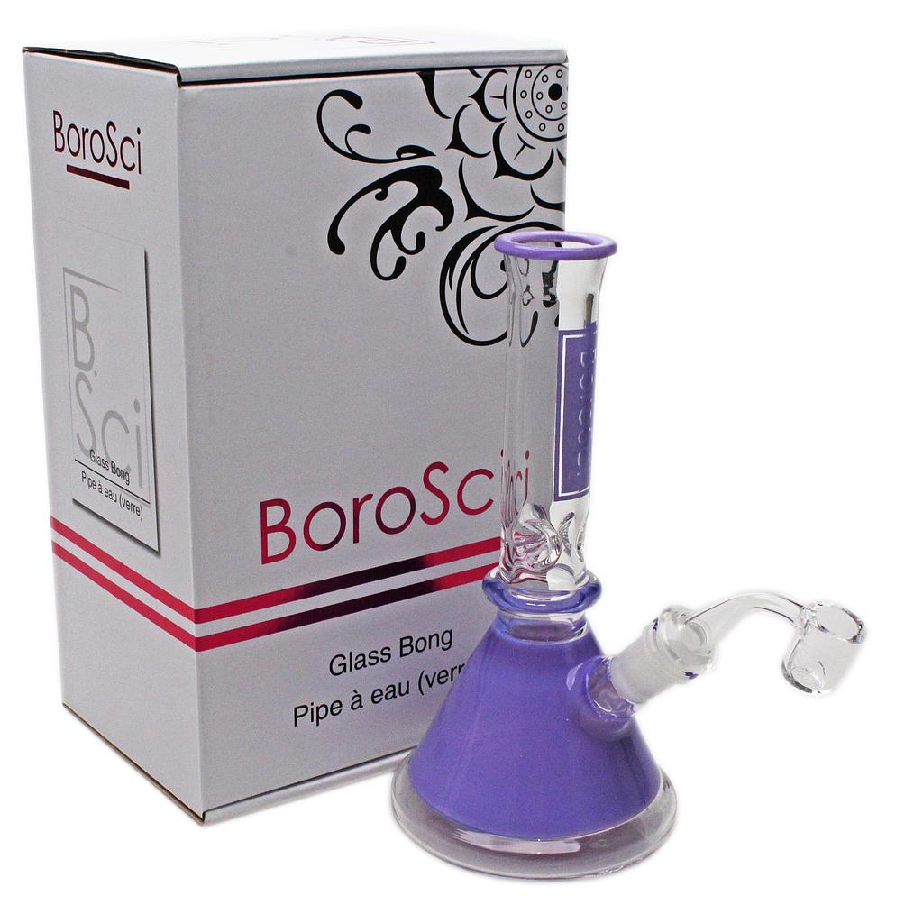 Glass Rig BoroSci 8" Colour Mini Beaker with Banger - High Moon Haven