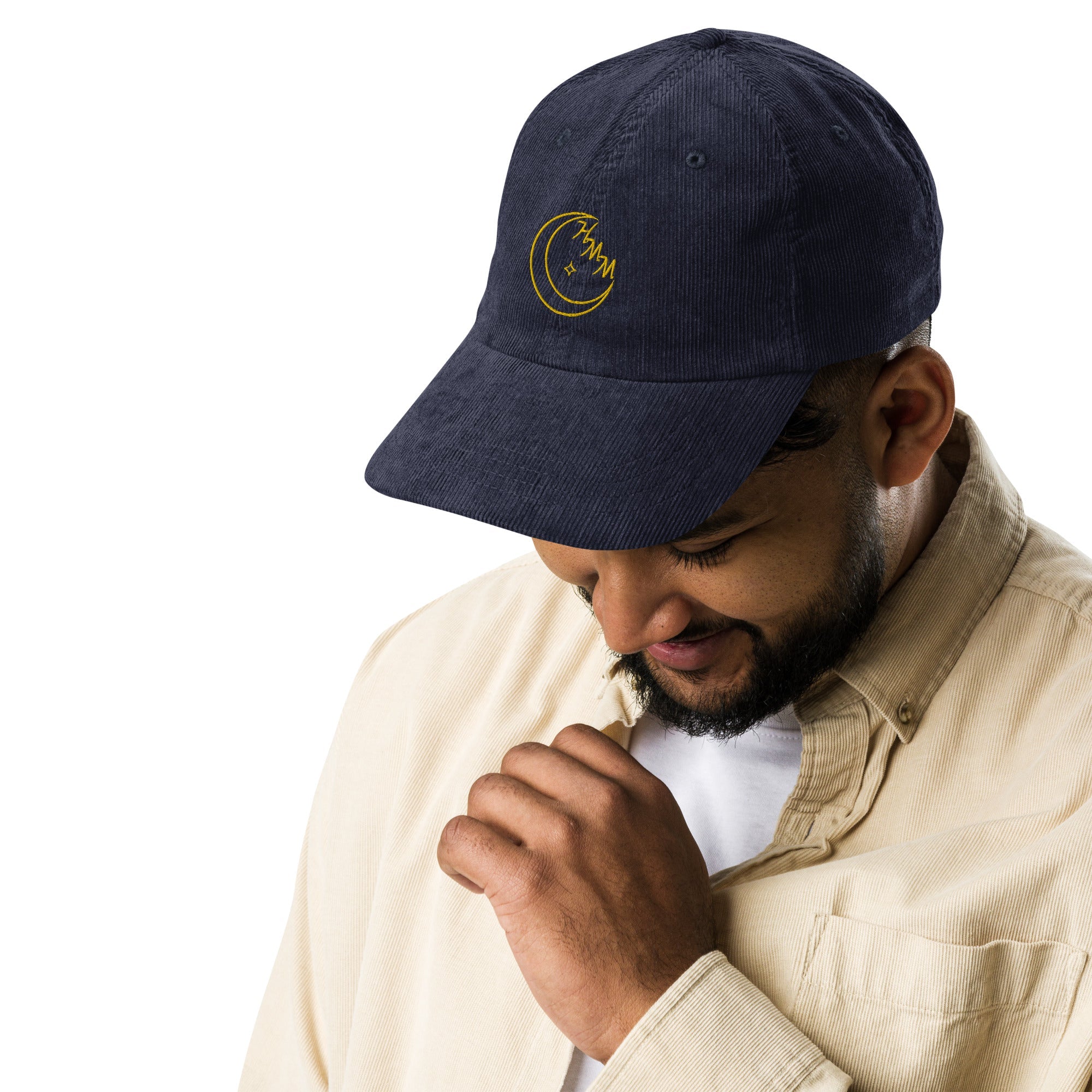 High Moon Magazine Logo Vintage Corduroy Cap - High Moon Haven