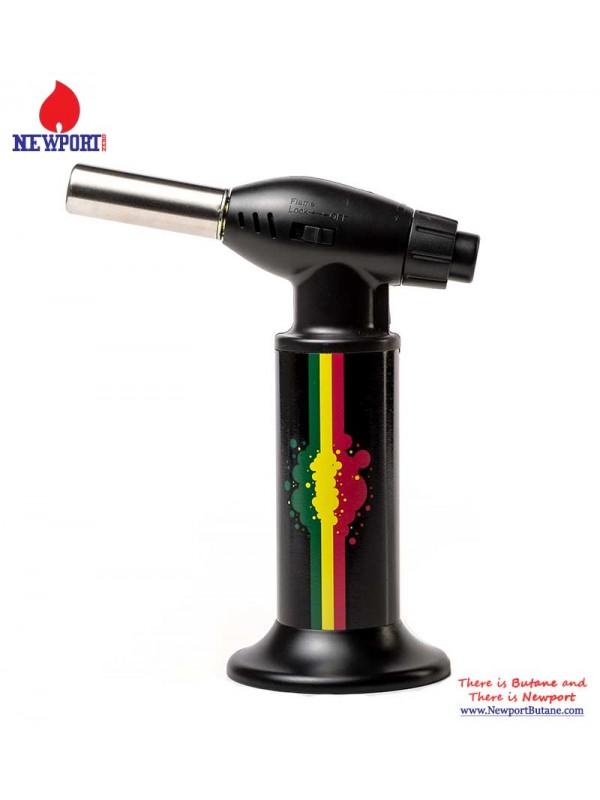 Newport Zero Jumbo Torch 10" Rasta - High Moon Haven