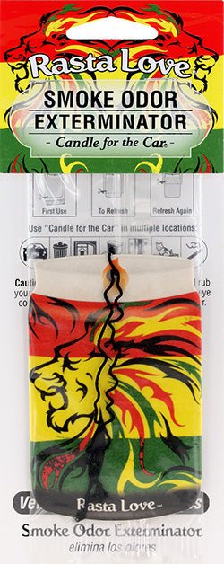 Odor Eliminator - Smoke Odor - Candle for the Car - Rasta Love - High Moon Haven