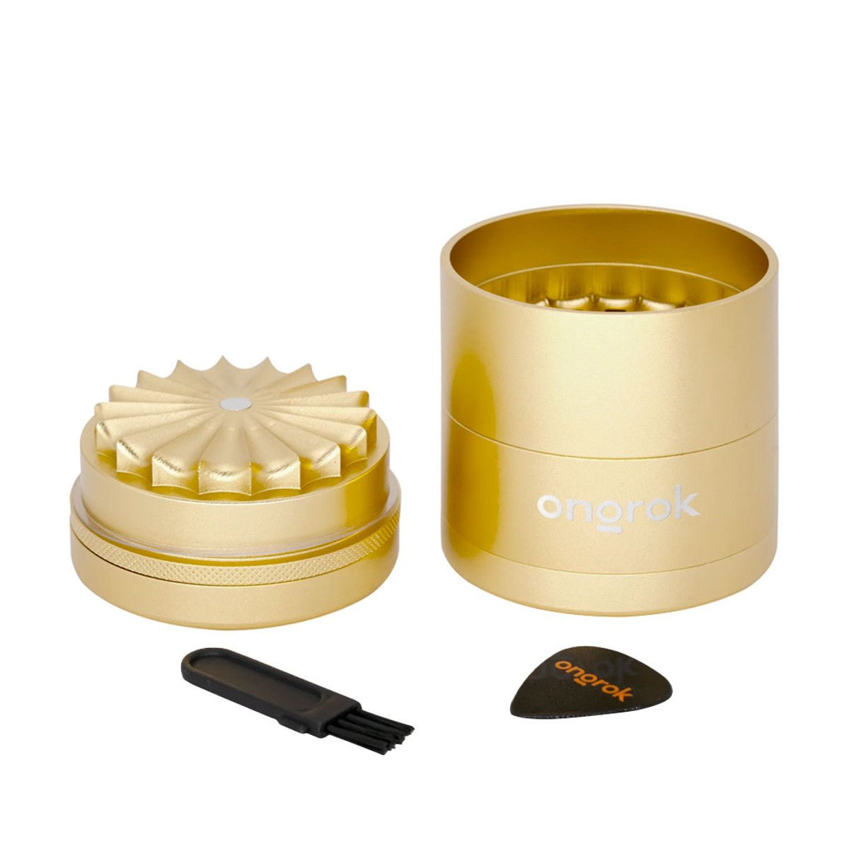 ONGROK 5 PIECE FLOWER TOOTH STORAGE GRINDER - High Moon Haven