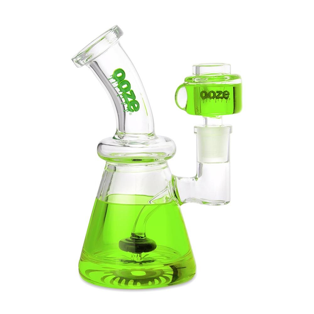 Ooze Glass Glyco Water Pipe Glycerin Bong - High Moon Haven