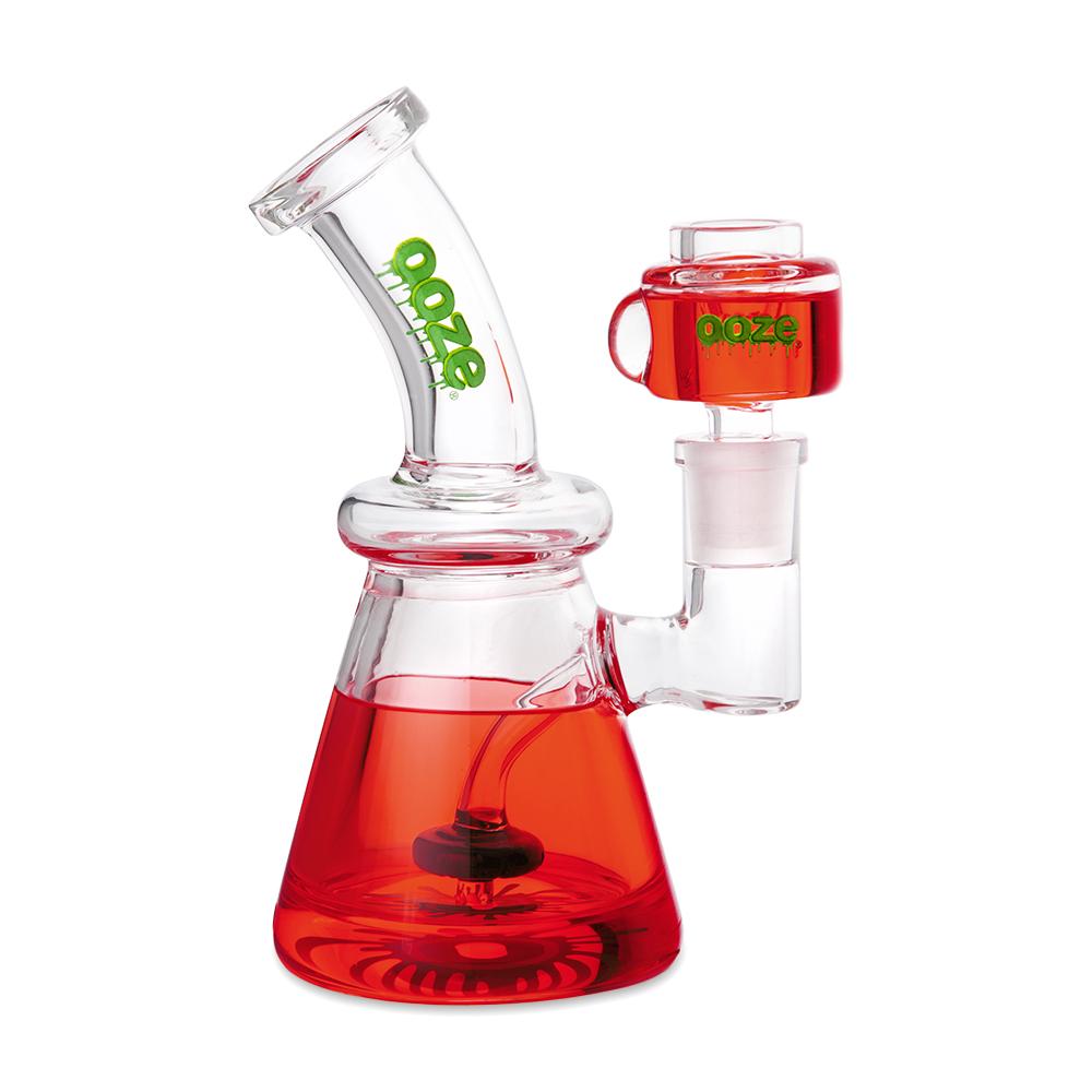 Ooze Glass Glyco Water Pipe Glycerin Bong - High Moon Haven