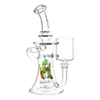 Pulsar Aquatic Soiree Recycler Water Pipe For Puffco Proxy - 8.5" - Clear - High Moon Haven