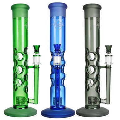 Pulsar Hyperspace Water Pipe - 13.75" - 14mm F - Colors Vary - High Moon Haven