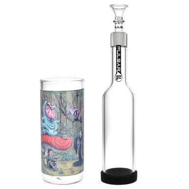 Pulsar Malice in Wonderland Gravity Water Pipe - 11.25" - 19mm F - High Moon Haven