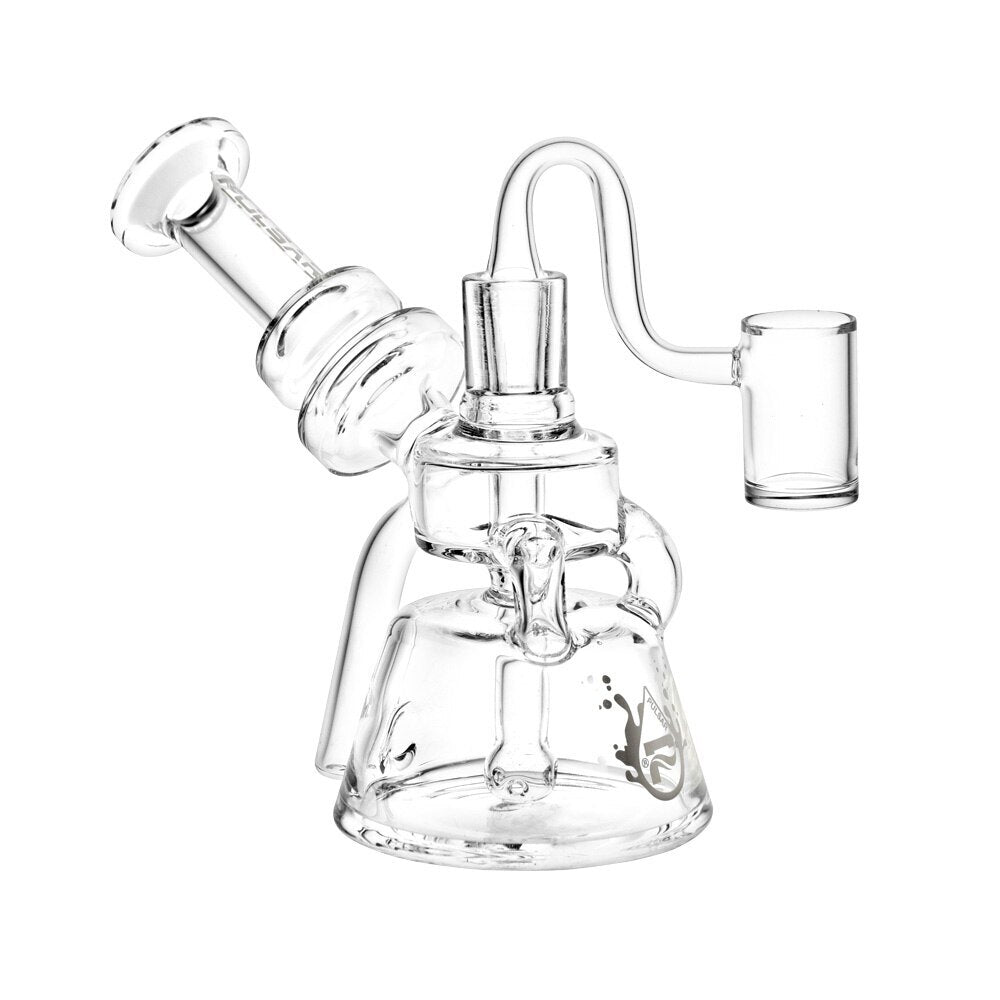 Pulsar Scientific Recycler Dab Rig - 6" / 14mm F - color:Clear - High Moon Haven