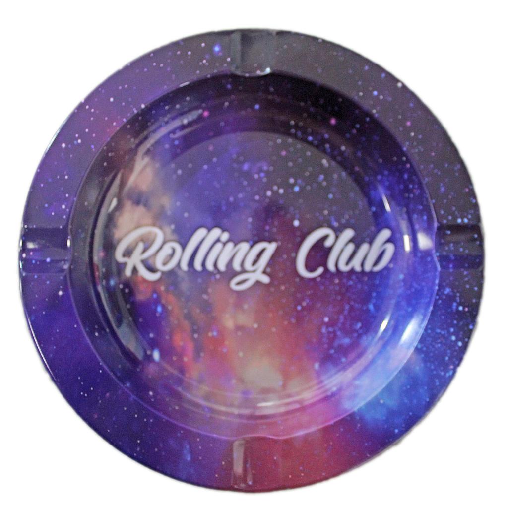 Rolling Club Metal Ashtray - Small - Galaxy - High Moon Haven