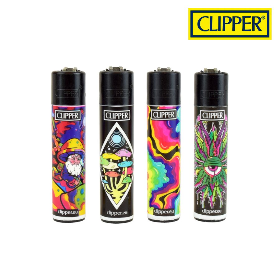 RTL - Clipper Round Psychedelic 7 Lighters - High Moon Haven