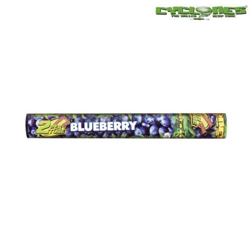 RTL - Cyclone Hemp Wraps Blueberry 2 - Pack Cones - High Moon Haven