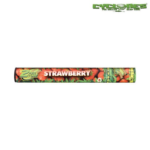 RTL - Cyclone Hemp Wraps Strawberry 2 - Pack Cones - High Moon Haven