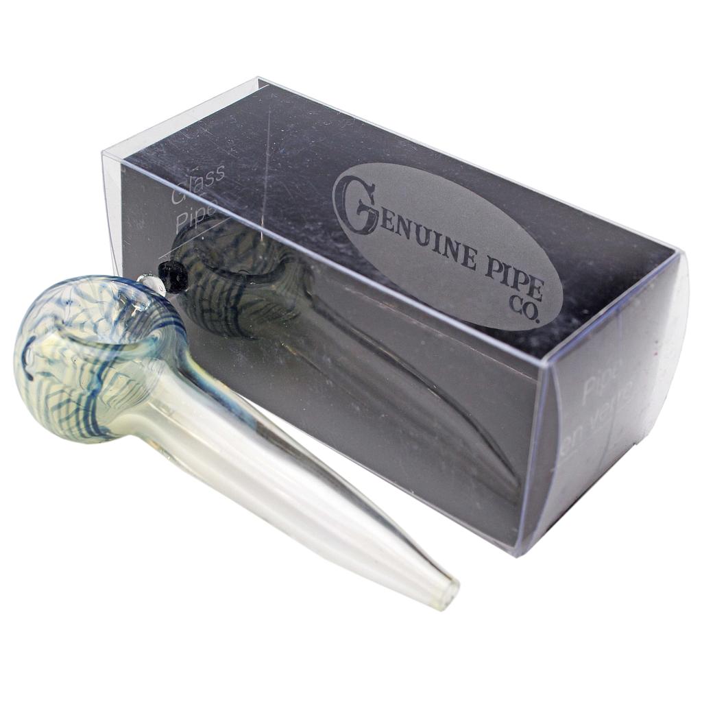 RTL - Glass Pipe Genuine Pipe Co 3" Fumed Straight - High Moon Haven