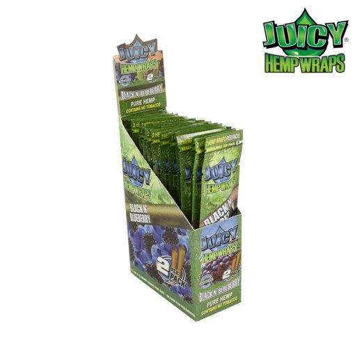 RTL - Juicy Jay Hemp Wrap Black n Blue - High Moon Haven