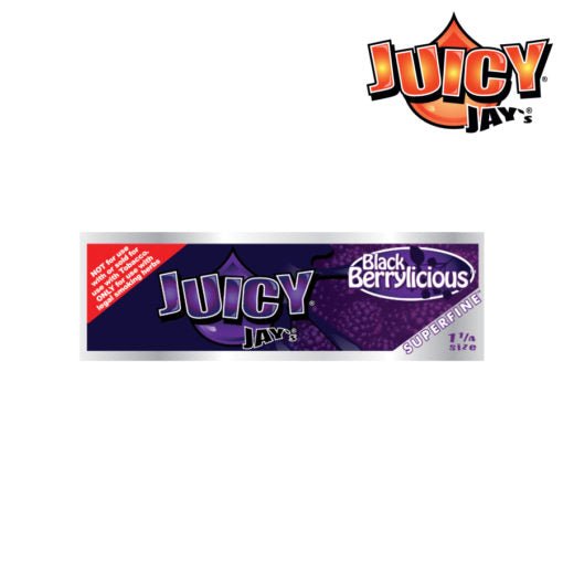 RTL - Juicy Jay Super Fine 1 1/4 Blackberrylicious Rolling Papers - High Moon Haven