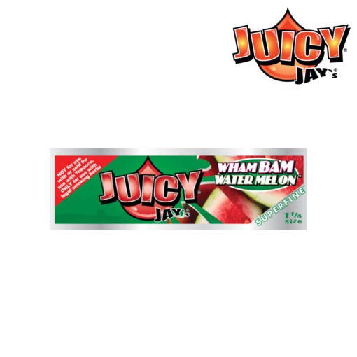 RTL - Juicy Jay Super Fine 1 1/4 Wham Bam Watermelon Rolling Papers - High Moon Haven