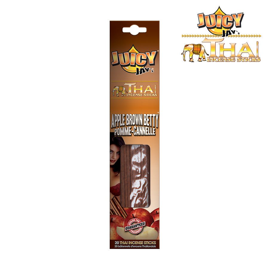 RTL - Juicy Jay's Thai Incense Apple Brown Betty 20 - Count - High Moon Haven