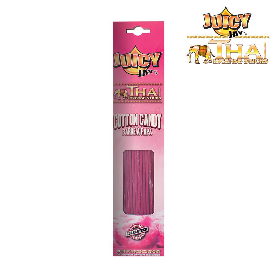 RTL - Juicy Jay's Thai Incense Cotton Candy 20 - Count - High Moon Haven