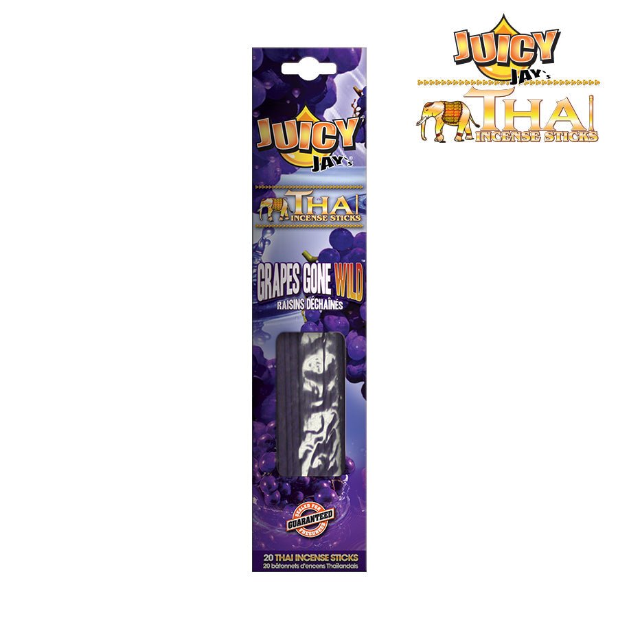 RTL - Juicy Jay's Thai Incense Grapes Gone Wild 20 - Count - High Moon Haven