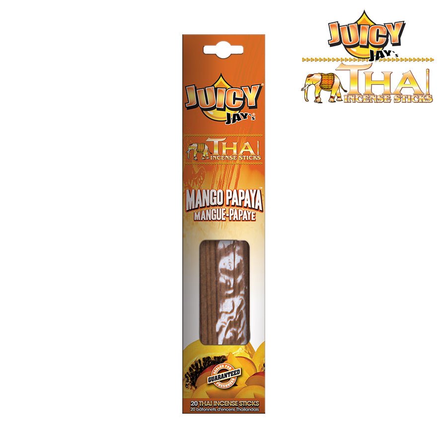 RTL - Juicy Jay's Thai Incense Mango Papaya 20 - Count - High Moon Haven