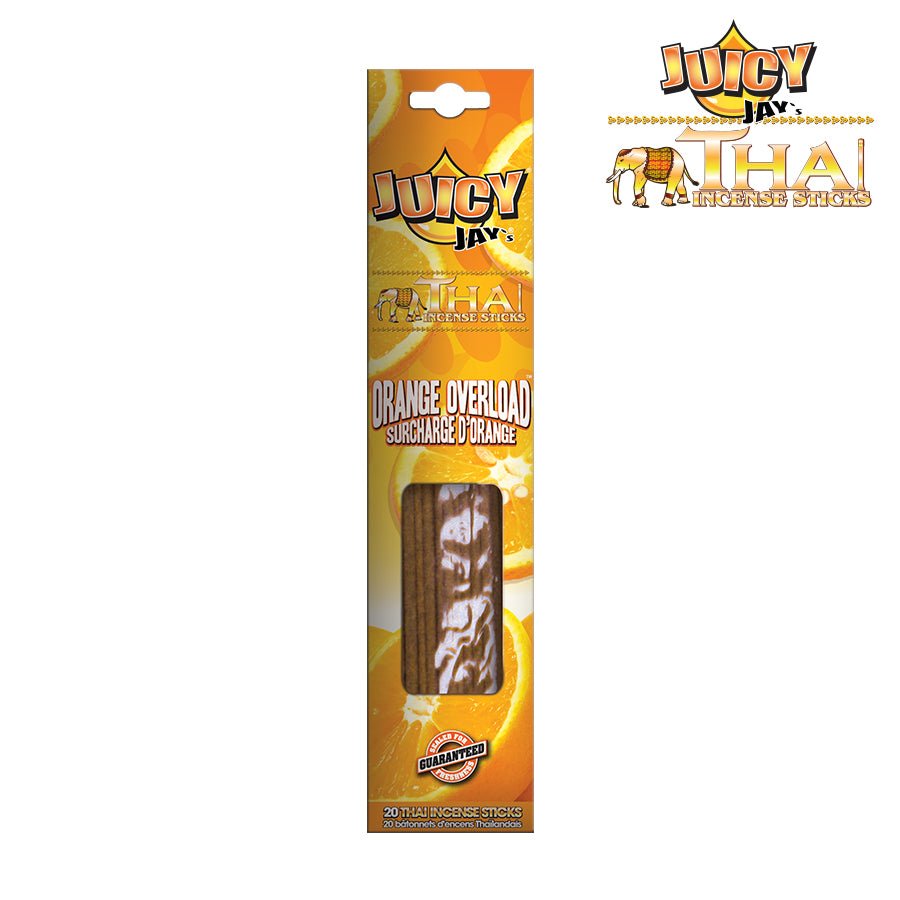 RTL - Juicy Jay's Thai Incense Orange Overload 20 - Count - High Moon Haven