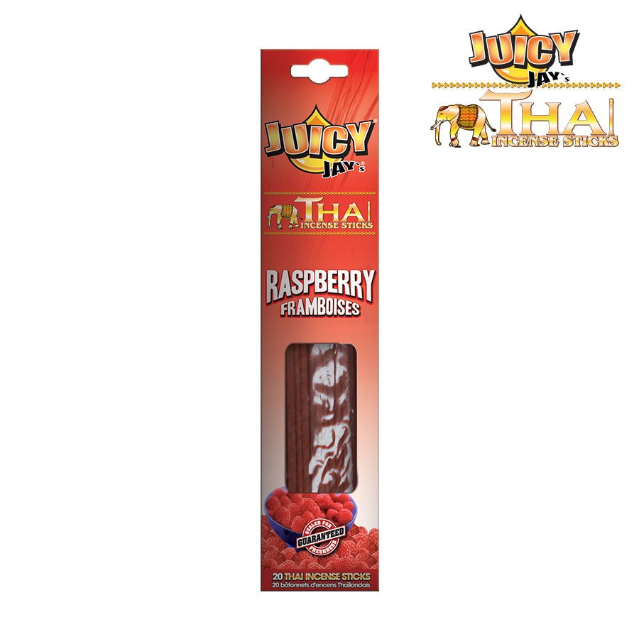 RTL - Juicy Jay's Thai Incense Raspberry 20 - Count - High Moon Haven