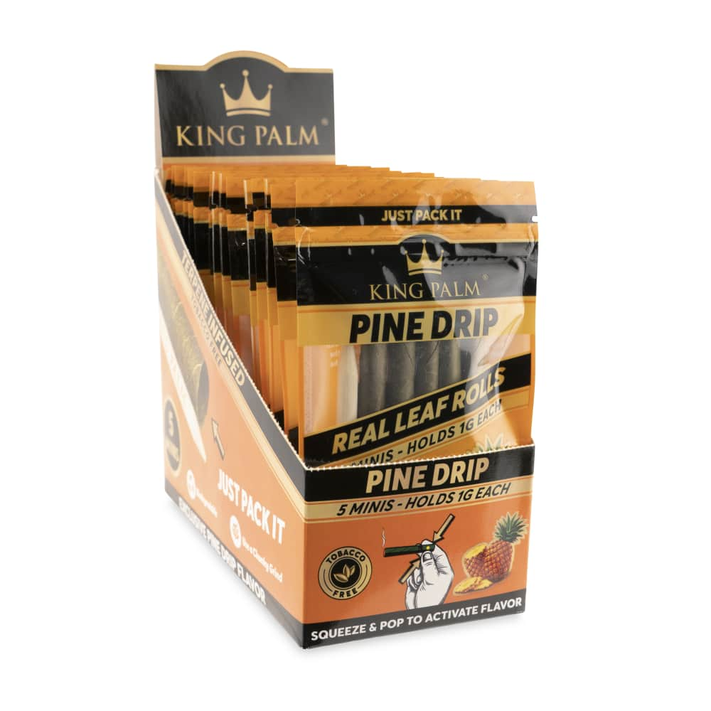 RTL - King Palm Mini Pre - Roll - Pine Drip - 5 per pack - High Moon Haven