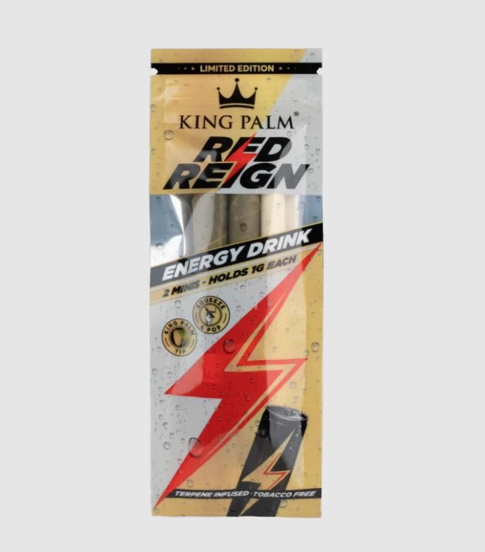 RTL - King Palm Mini Pre - Roll - Red Reign - 2 per pack - High Moon Haven