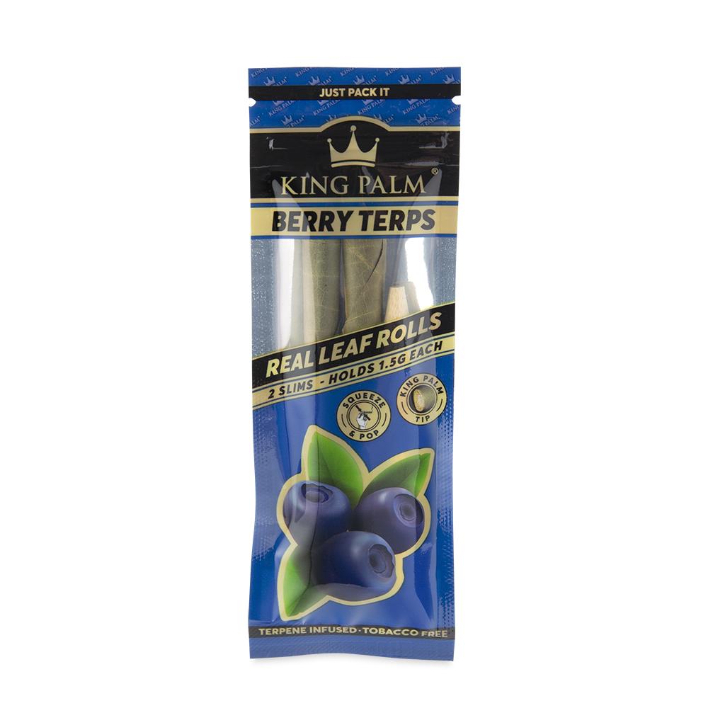 RTL - King Palm Slim Pre - Roll - Berry Terps - 2 per pack - High Moon Haven